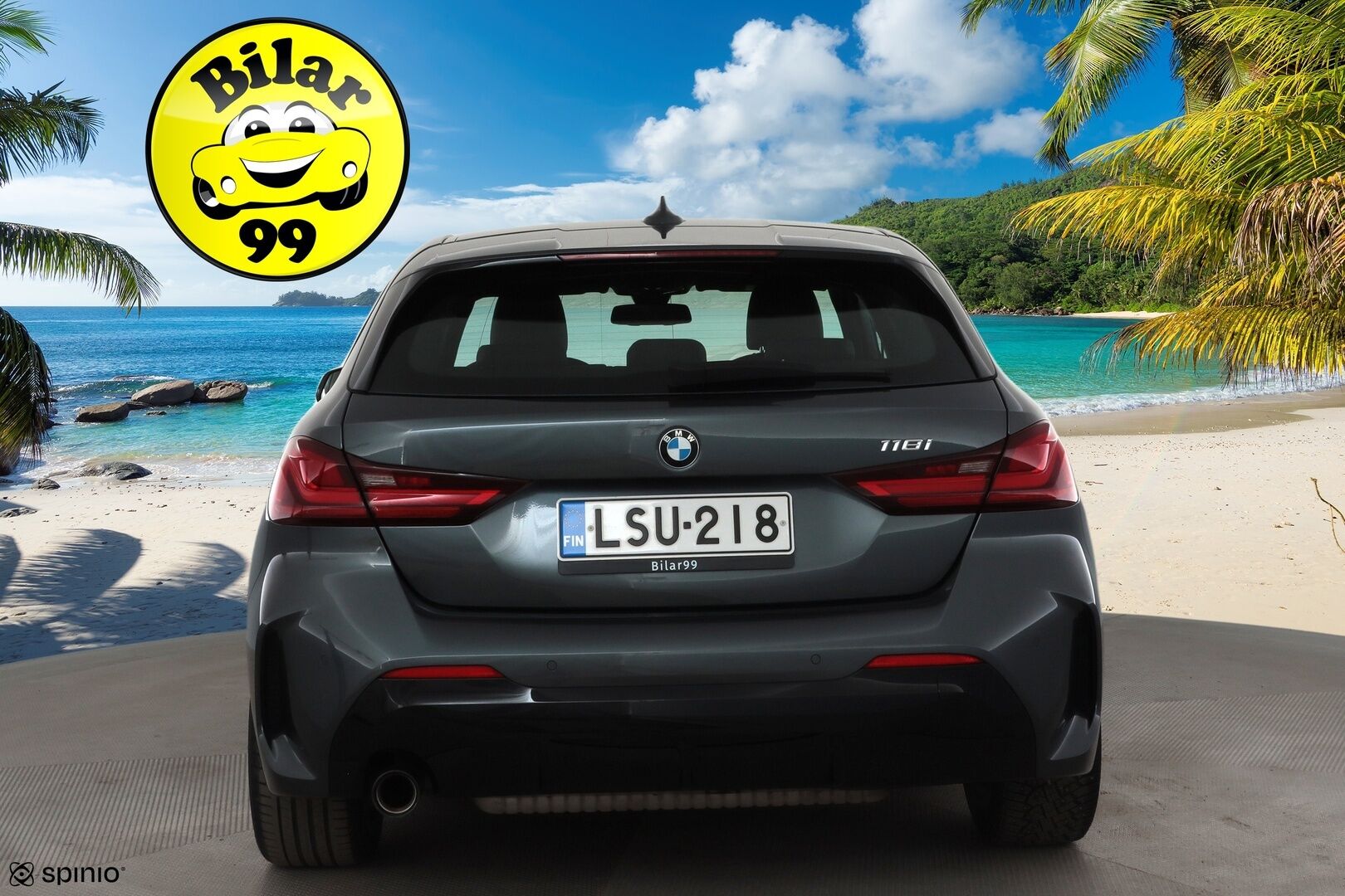 BMW 118 2021 F40 Hatchback 118i A Business M Sport * Vakkari / P.tutkat / Hifi / Digimittaristo / Sporttipenkit / LED * - Kahdet renkaat aluvanteilla - HULLUT BLACKWEEK JATKOT - KORKOTARJOUS 2,49%