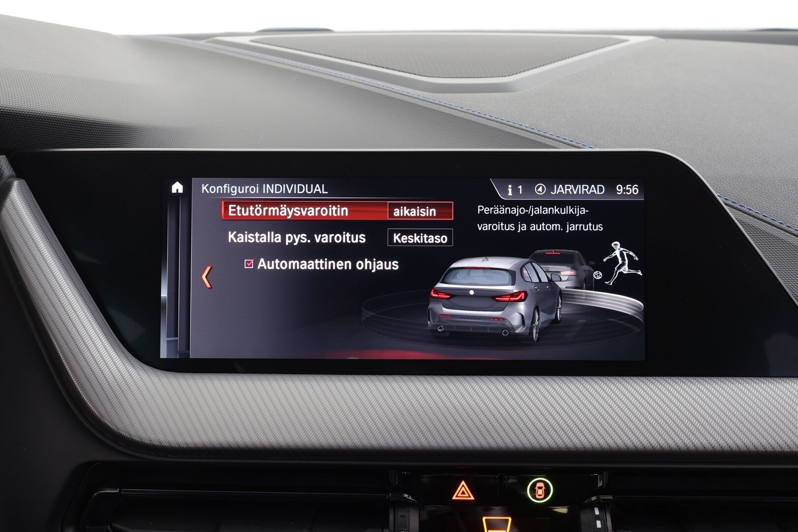 BMW 118 2021 F40 Hatchback 118i A Business M Sport * Vakkari / Tutkat / Hifi / Digimittaristo / Sporttipenkit / LED * - M-sport / Shadowline / Kahdet OEM vanteet