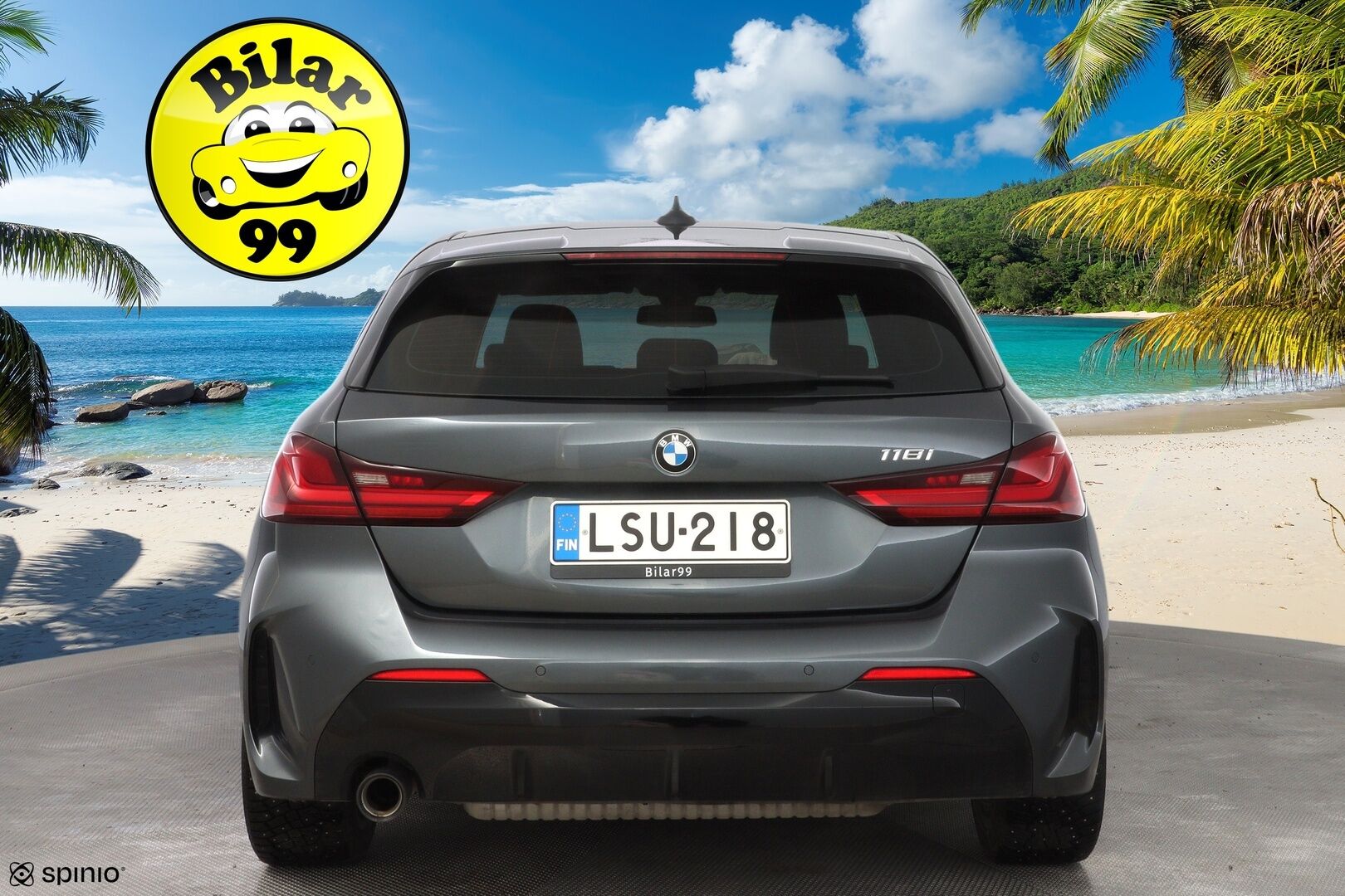 BMW 118 2021 F40 Hatchback 118i A Business M Sport * Vakkari / Tutkat / Hifi / Digimittaristo / Sporttipenkit / LED * - M-sport / Shadowline / Kahdet OEM vanteet