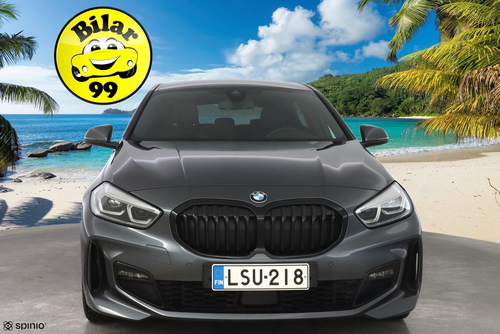 BMW 118 2021 F40 Hatchback 118i A Business M Sport * Vakkari / Tutkat / Hifi / Digimittaristo / Sporttipenkit / LED * - M-sport / Shadowline / Kahdet OEM vanteet