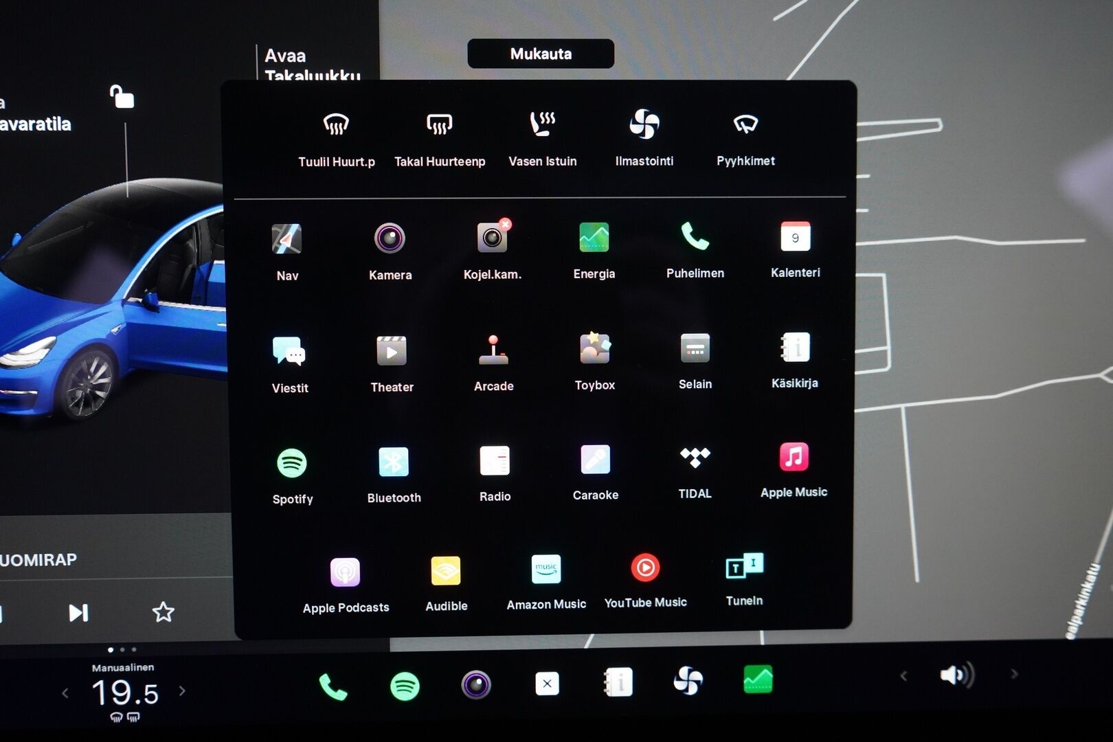 Tesla Model 3 2019 Long-Range Dual Motor AWD *Premium audio / Nahat / Kamera / ACC / Lasikatto* - Kahdet renkaat / Kahdet laturit / Premium Audio