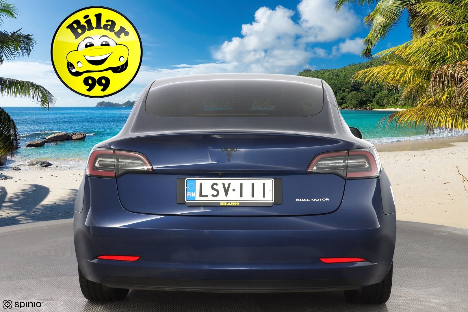 Tesla Model 3 2019 Long-Range Dual Motor AWD *Premium audio / Nahat / Kamera / ACC / Lasikatto* - Kahdet renkaat / Kahdet laturit / Premium Audio