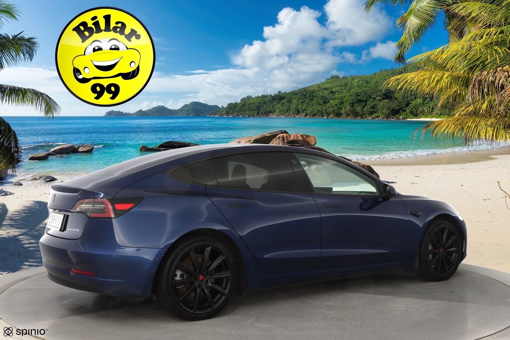 Tesla Model 3 2019 Long-Range Dual Motor AWD *Premium audio / Nahat / Kamera / ACC / Lasikatto* - Kahdet renkaat / Kahdet laturit / Premium Audio