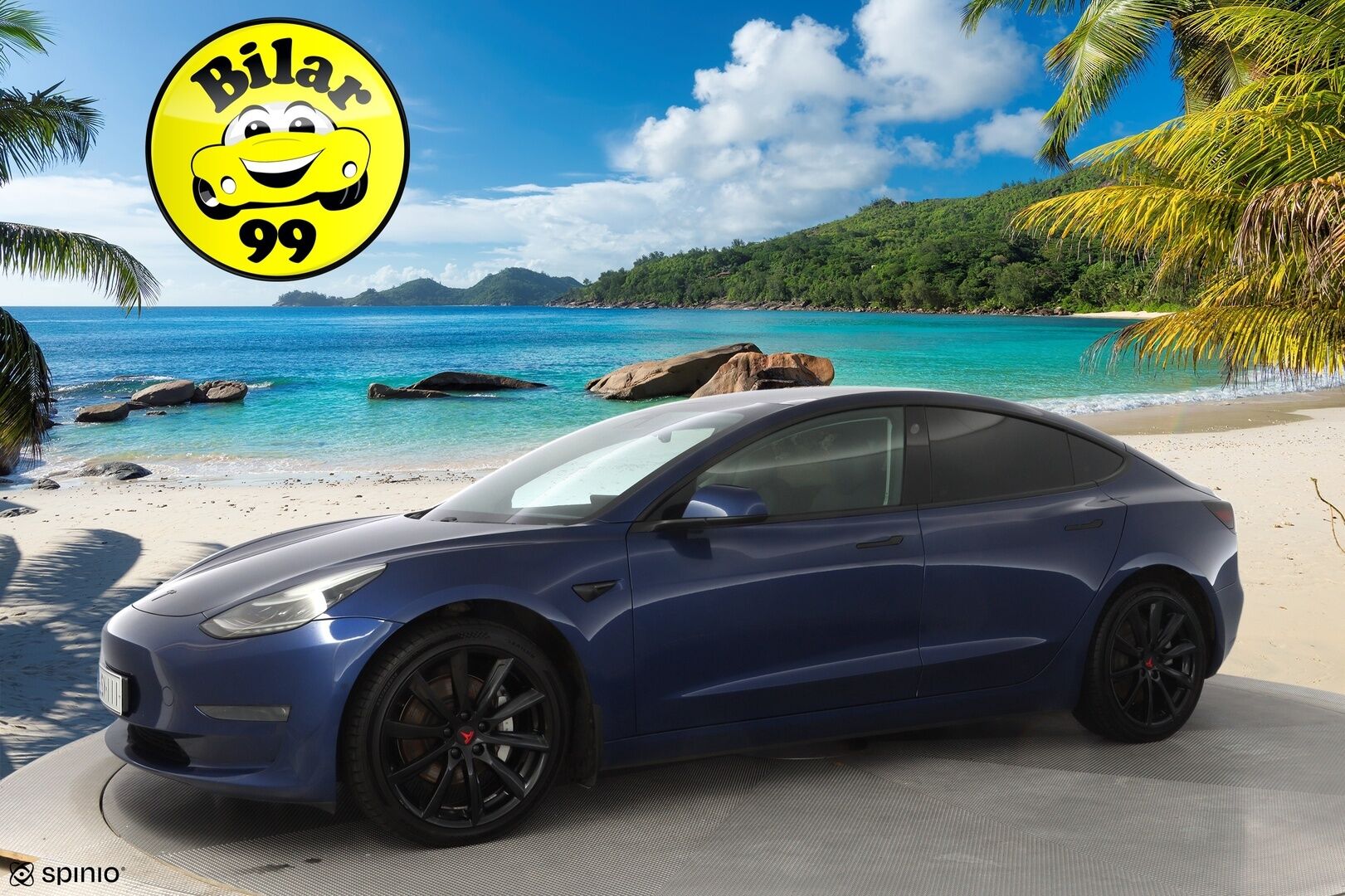Tesla Model 3 2019 Long-Range Dual Motor AWD *Premium audio / Nahat / Kamera / ACC / Lasikatto* - Kahdet renkaat / Kahdet laturit / Premium Audio