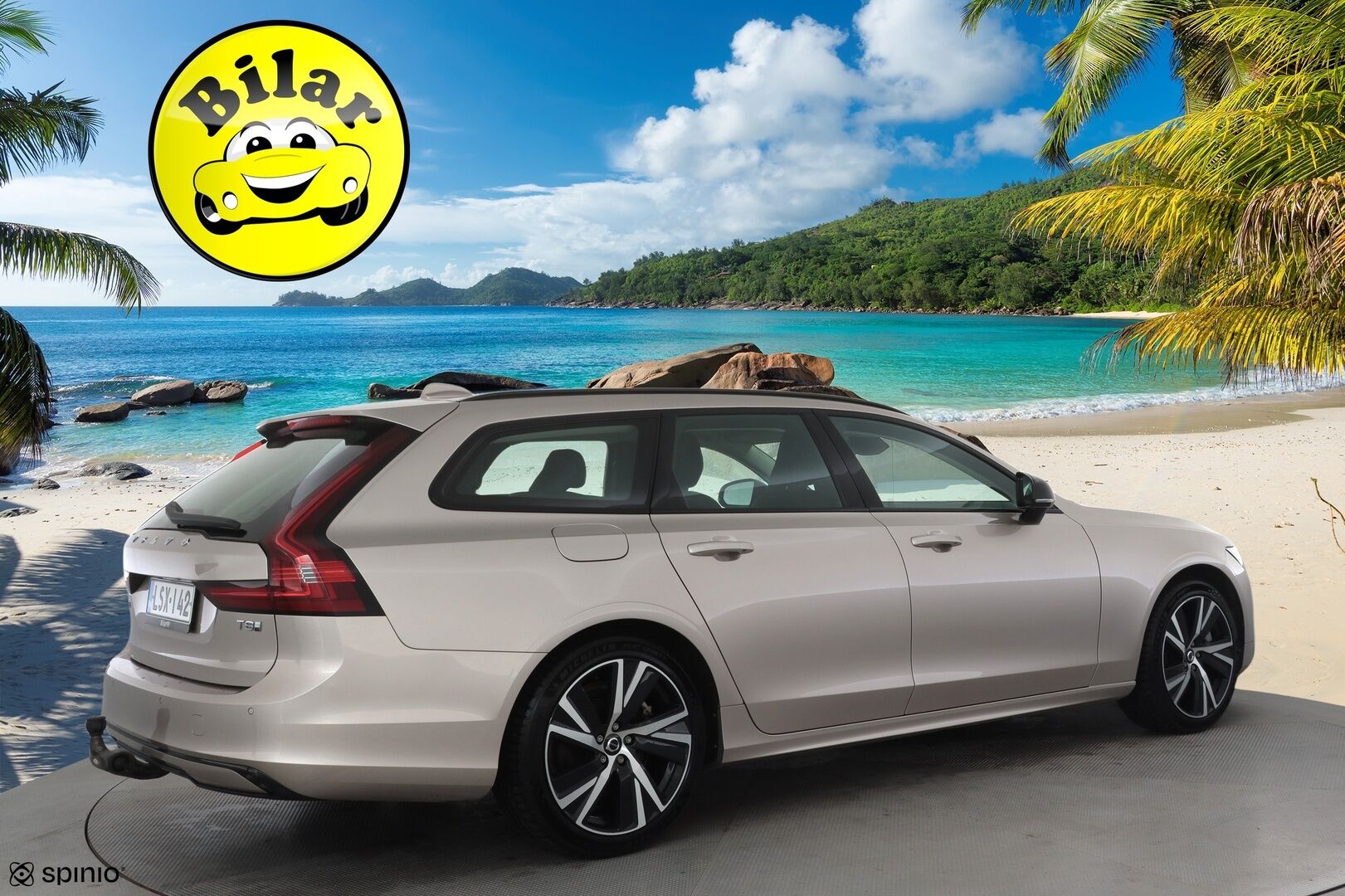 Volvo V90 2025 T8 AWD Long Range High Performance Plus Dark aut - | Pilot assist | Koukku | Muistipenkit | H/K | Full-LED | P.kamera | Sporttinahat | Ratinlämmitys | Keyless | Apple&Android | 1.Om Suomi-auto | Kahdet Renkaat | Merkkihuollettu |