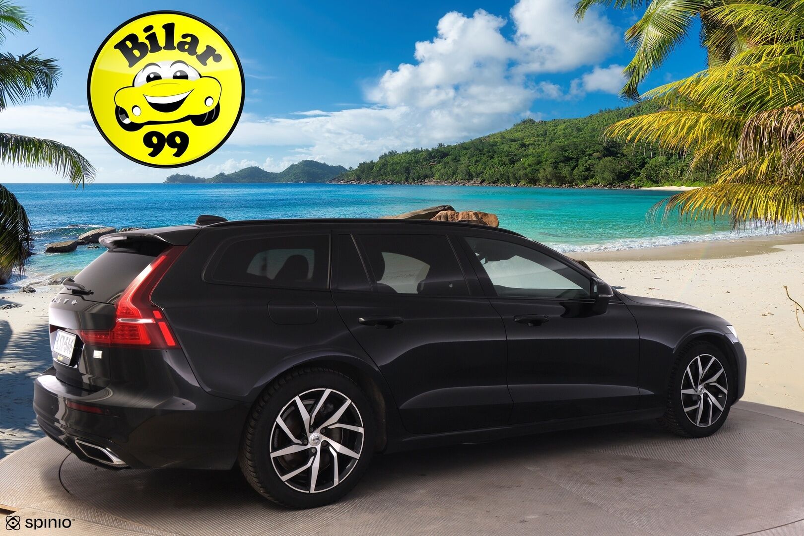 Volvo V60 2022 T6 TwE AWD R-Design Edition aut *ACC/ VOC / S.koukku / P.kamera / Nahkasisusta* - Kaksin Bridgestone renkain! / Hiljattain huollettu! / Uusi tuulilasi!