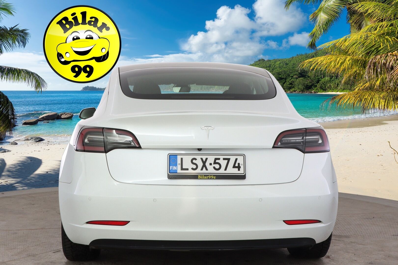 TESLA MODEL 3 2019 Standard Range Plus / Autopilot / Premium Audio / Musta Nahkasisusta / Lasikatto / Peruutuskamera /