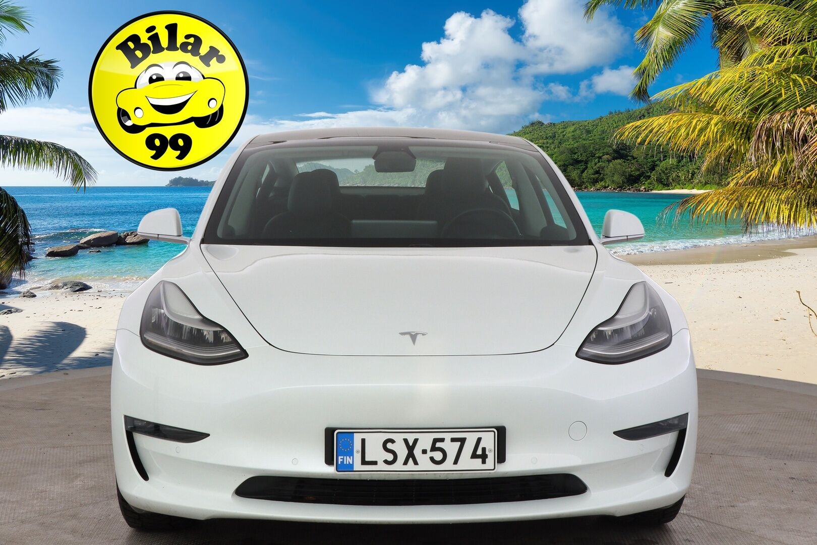 TESLA MODEL 3 2019 Standard Range Plus / Autopilot / Premium Audio / Musta Nahkasisusta / Lasikatto / Peruutuskamera /