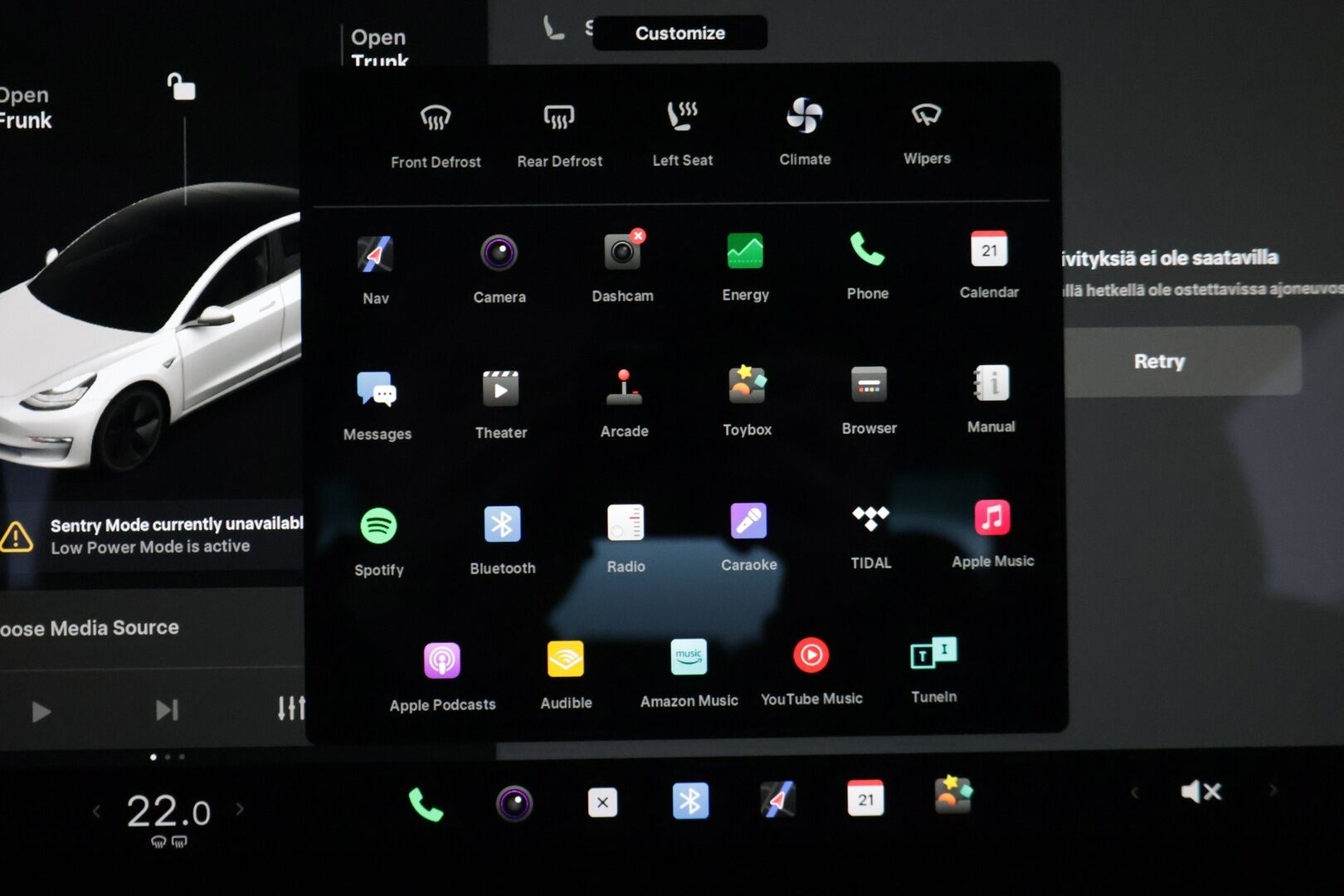 TESLA MODEL 3 2019 Standard Range Plus / Autopilot / Premium Audio / Musta Nahkasisusta / Lasikatto / Peruutuskamera /