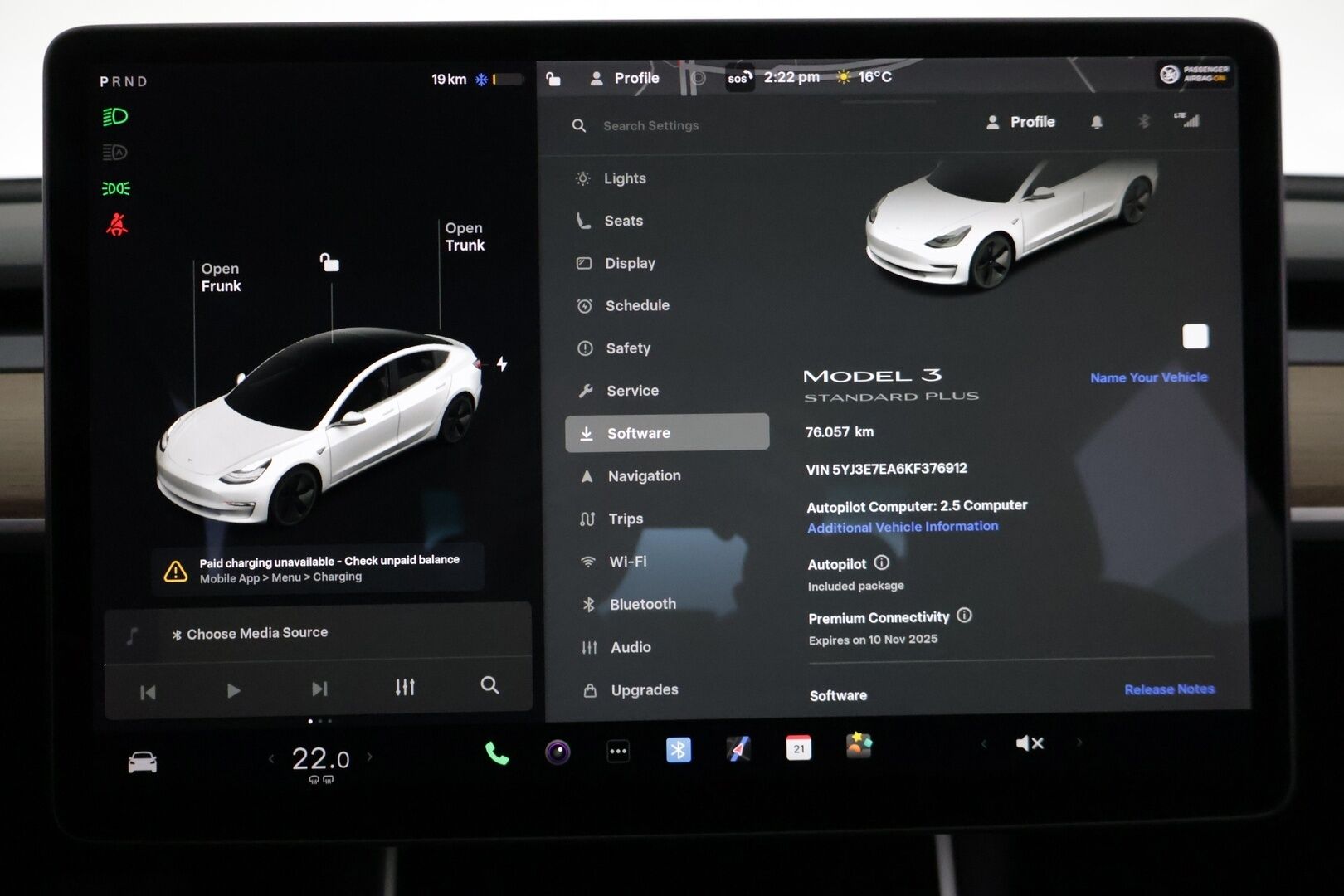 TESLA MODEL 3 2019 Standard Range Plus / Autopilot / Premium Audio / Musta Nahkasisusta / Lasikatto / Peruutuskamera /