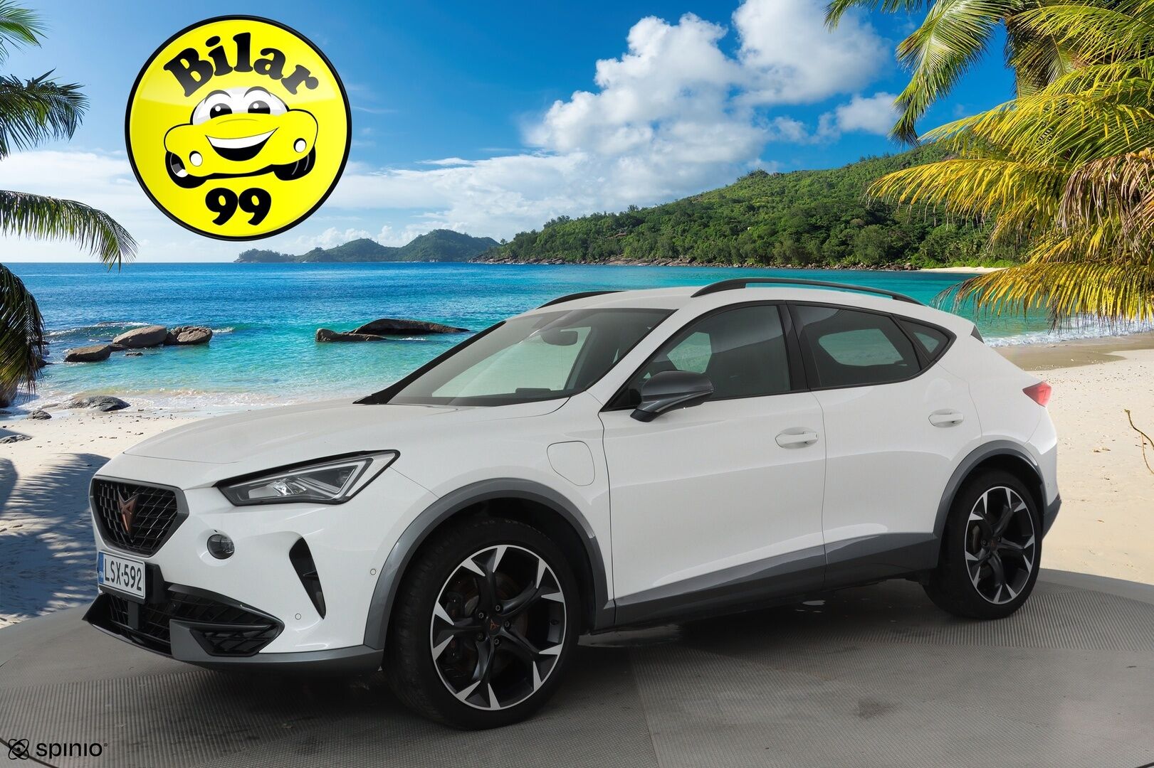 Cupra Formentor 2022 VZ 1.4 PHEV 180 kW e-HYBRID DSG **Adapt.Vakkari / LED-valot / P.Kamera / Sporttipenkki Muistilla / Navi / Kaistavahti** - 2x Latauskaapelit / Kahdet Renkaat