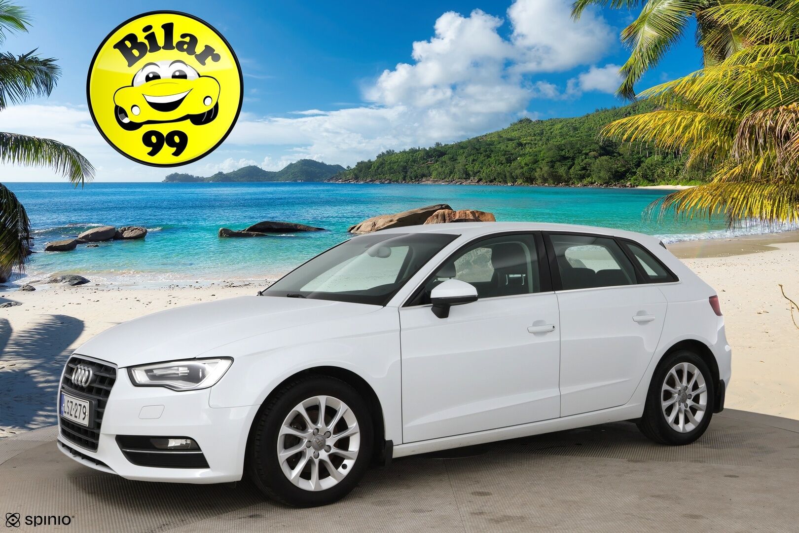 Audi A3 2013 Sportback Business 1,4 TFSI 90 kW / Suomi-auto / Vakkari / Koukku / Xenon-ajovalot - 2x renkaat / Juuri katsastettu 