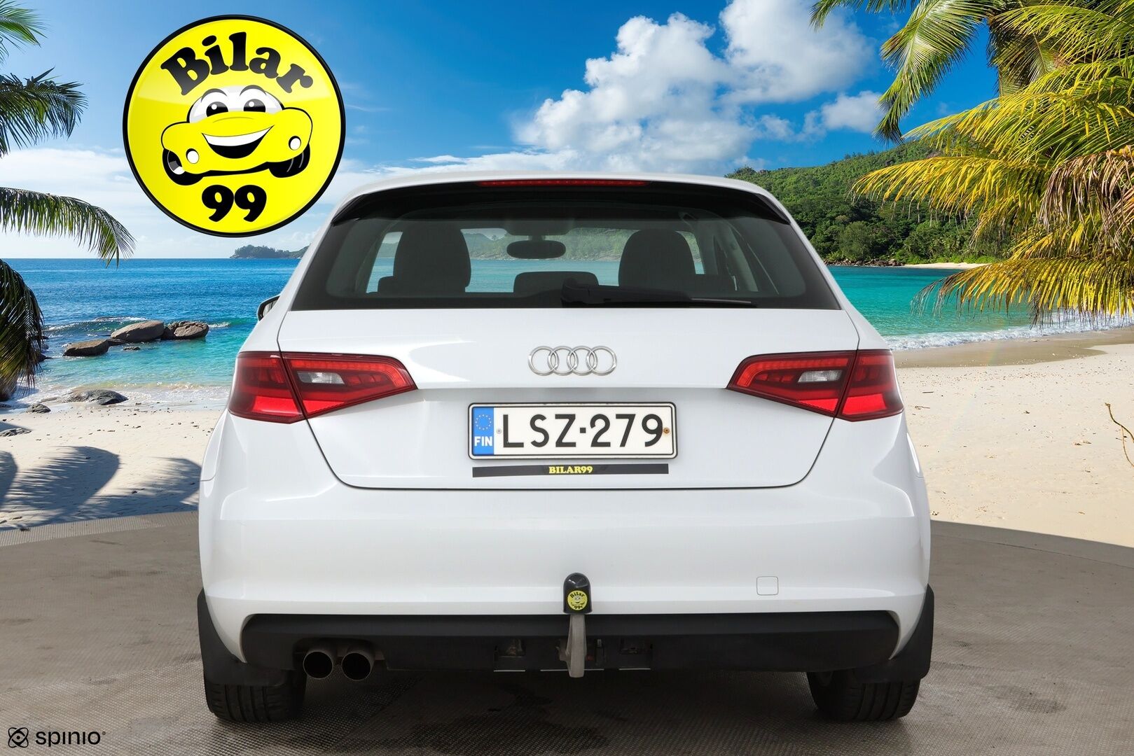 Audi A3 2013 Sportback Business 1,4 TFSI 90 kW / Suomi-auto / Vakkari / Koukku / Xenon-ajovalot - 2x renkaat / Juuri katsastettu 