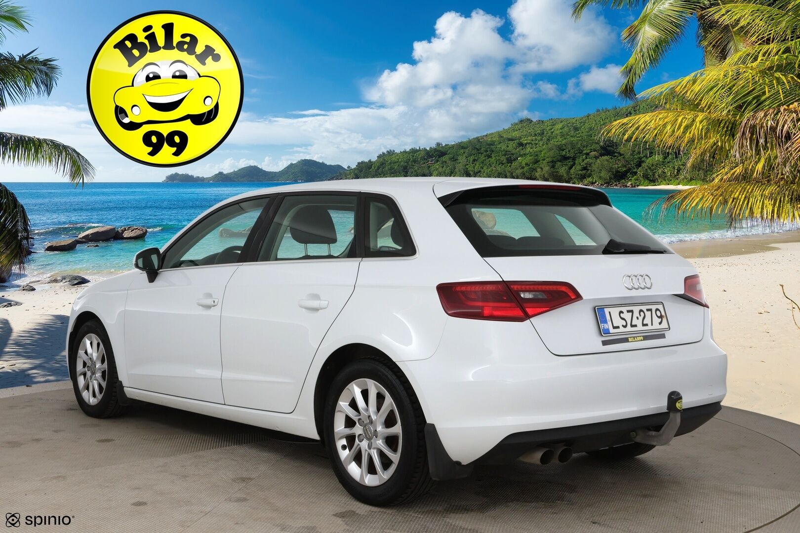 Audi A3 2013 Sportback Business 1,4 TFSI 90 kW / Suomi-auto / Vakkari / Koukku / Xenon-ajovalot - 2x renkaat / Juuri katsastettu 