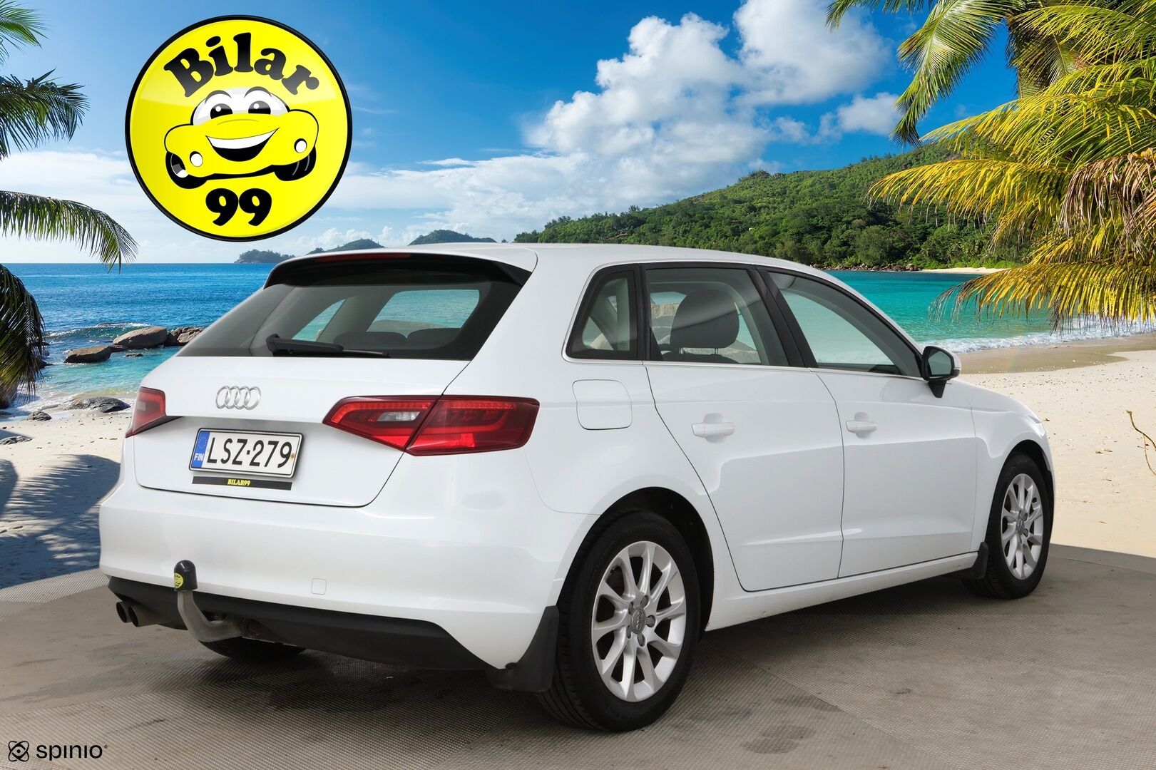 Audi A3 2013 Sportback Business 1,4 TFSI 90 kW / Suomi-auto / Vakkari / Koukku / Xenon-ajovalot - 2x renkaat / Juuri katsastettu 