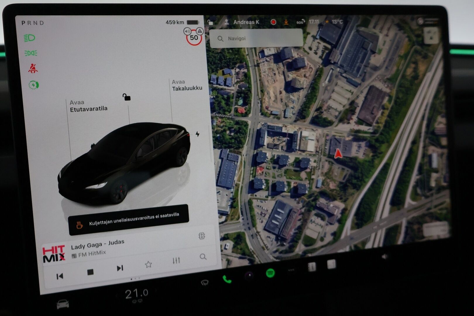 Tesla Model 3 2024 Performance AWD Highland - ILP | Lasikatto | ACC | Matrix | P.Kamera | Ilmastoitu Muistipenkki | Premium Audio