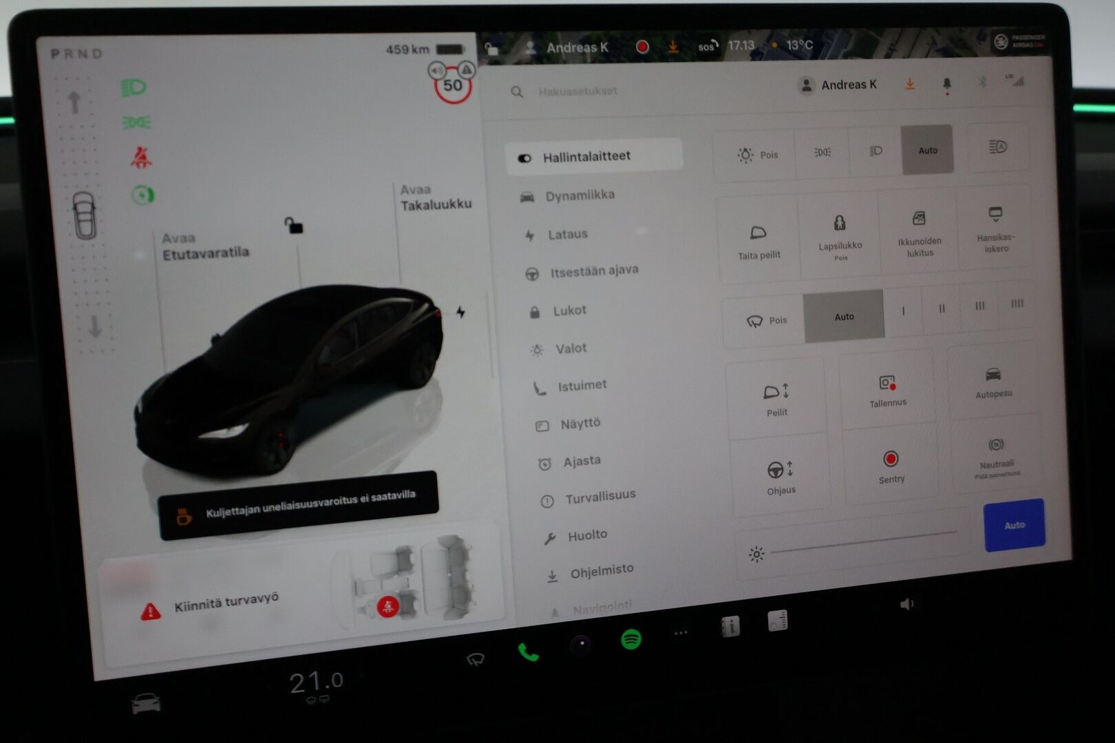 Tesla Model 3 2024 Performance AWD Highland - ILP | Lasikatto | ACC | Matrix | P.Kamera | Ilmastoitu Muistipenkki | Premium Audio