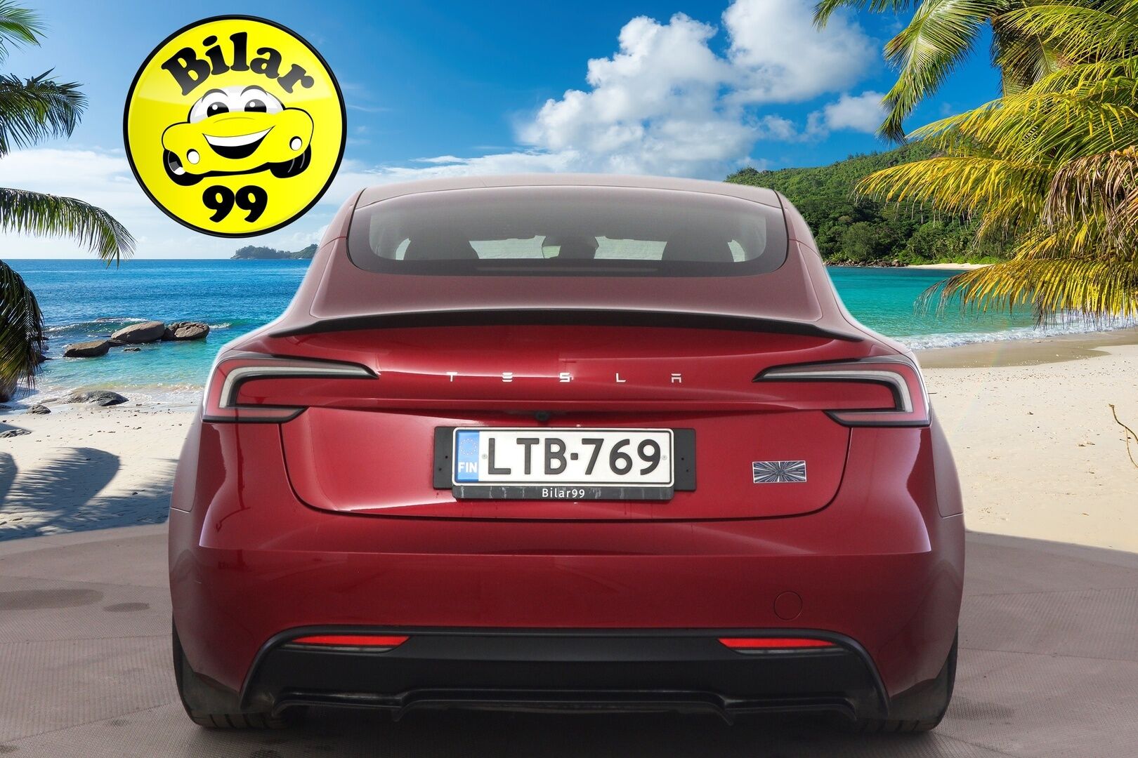 Tesla Model 3 2024 Performance AWD Highland * ILP / Lasikatto / ACC / Matrix / P.Kamera / Ilmastoitu Muistipenkki / Premium Audio * - * Upealla punaisella metallivärillä varustettu Highland * - HULLUT AVAJAISHULINAT KORKOTARJOUS 3,29 %