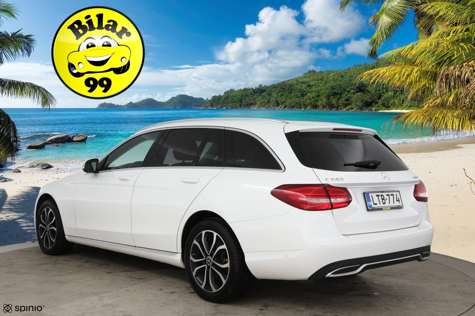 Mercedes-Benz C 2015 250 Bluetec 4MATIC / Vakkari / Webasto / Nahkaverhoilu / Vetokoukku / Sähköluukku / NAVI / LED - Navi / P-tutkat / Alletaittuva vetokoukku - Osta nyt, maksa vasta ensi vuonna