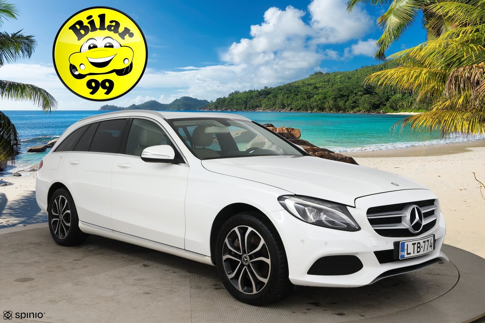 Mercedes-Benz C 2015 250 Bluetec 4MATIC / Vakkari / Webasto / Nahkaverhoilu / Vetokoukku / Sähköluukku / NAVI / LED - Navi / P-tutkat / Alletaittuva vetokoukku - Osta nyt, maksa vasta ensi vuonna