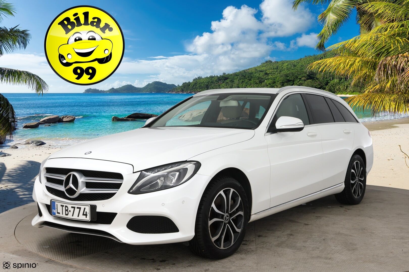 Mercedes-Benz C 2015 250 Bluetec 4MATIC / Vakkari / Webasto / Nahkaverhoilu / Vetokoukku / Sähköluukku / NAVI / LED - Navi / P-tutkat / Alletaittuva vetokoukku - Osta nyt, maksa vasta ensi vuonna