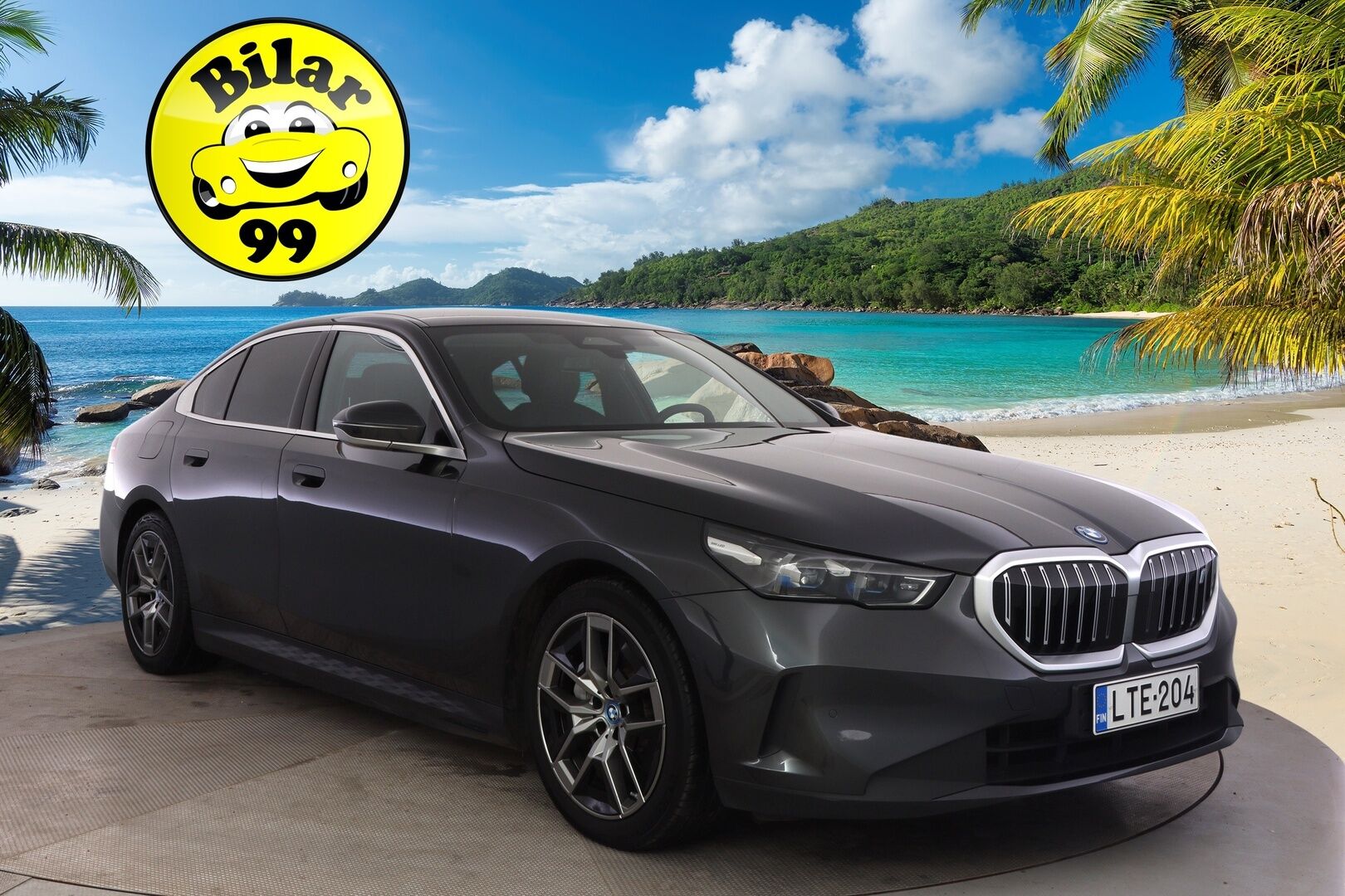BMW I5 2024 G60 eDrive40 Sport Line *Adapt.Vakkari / Peruutuskamera / Nahkasisusta / Professional Navi / Adapt.LED / Apple&Android* - *Merkkihuollot / Akku kuntotarkastettu / Kahdet renkaat alumiinivantein* - Osta nyt, maksa vasta ensi vuonna