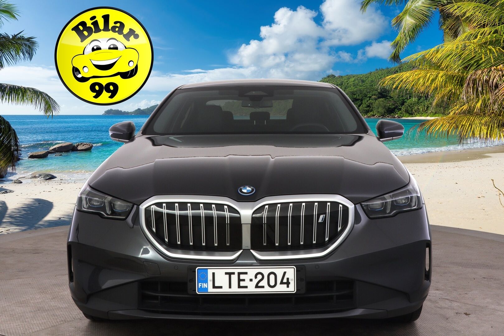 BMW I5 2024 G60 eDrive40 Sport Line *Adapt.Vakkari / Peruutuskamera / Nahkasisusta / Professional Navi / Adapt.LED / Apple&Android* - *Merkkihuollot / Akku kuntotarkastettu / Kahdet renkaat alumiinivantein* - Osta nyt, maksa vasta ensi vuonna