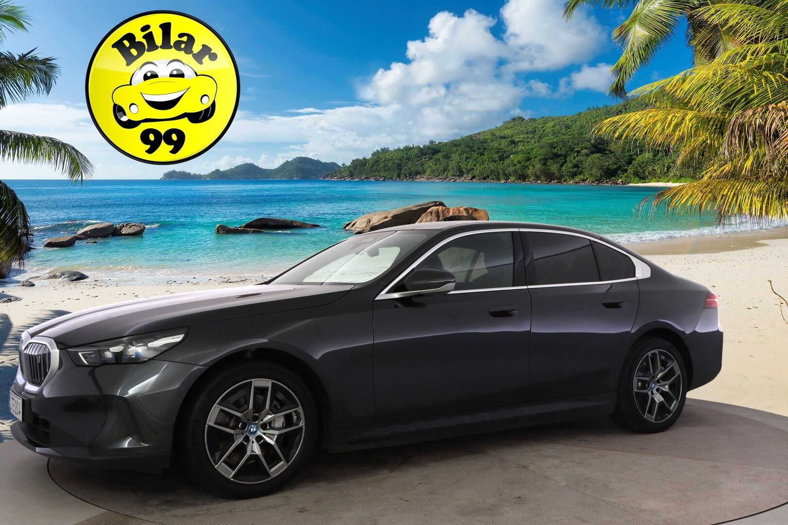 BMW I5 2024 G60 eDrive40 Sport Line *Adapt.Vakkari / Peruutuskamera / Nahkasisusta / Professional Navi / Adapt.LED / Apple&Android* - *Merkkihuollot / Akku kuntotarkastettu / Kahdet renkaat alumiinivantein* - HULLU BLACKWEEK KORKOTARJOUS 2,49%