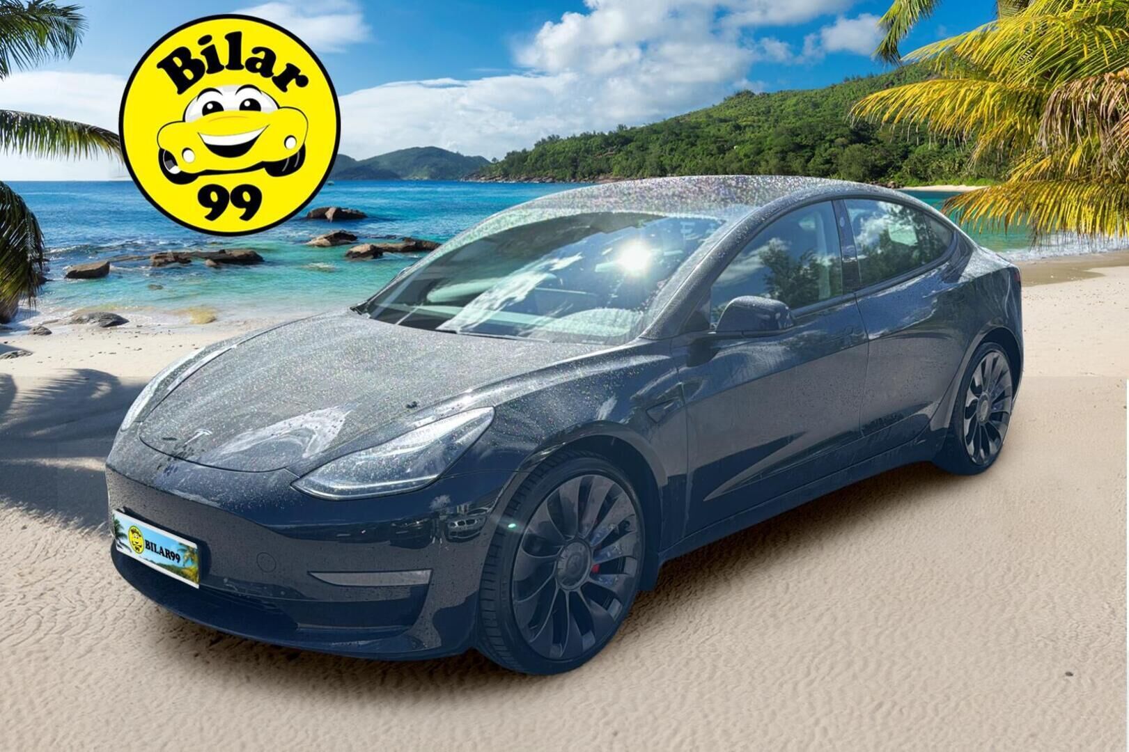 Tesla Model 3 2021 Performance - | ACC | ILP | Refresh | Premium-audio | Matrix | Panorama | Sähkönahat | Sähkökontti | 2x renkaat aluvantein |