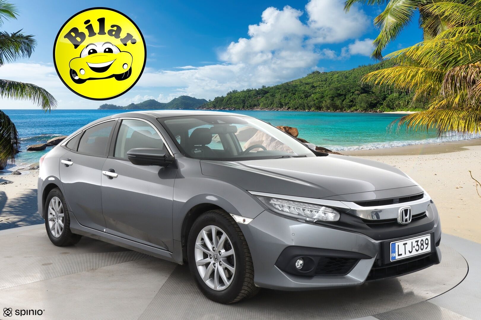 Honda Civic 2018 1,5 HB 182 hv Executive CVT  / Huoltokirja! / ACC! / Panoraama! / - Siisti! / Hyvin pidetty! / Huoltokirja! /