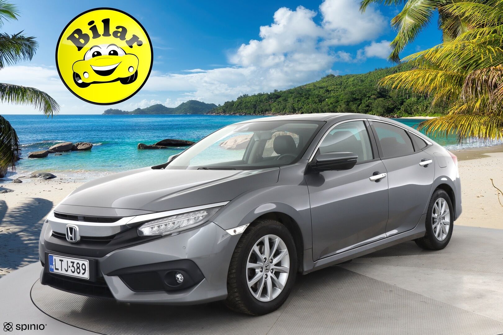 Honda Civic 2018 1,5 HB 182 hv Executive CVT  / Huoltokirja! / ACC! / Panoraama! / - Siisti! / Hyvin pidetty! / Huoltokirja! /