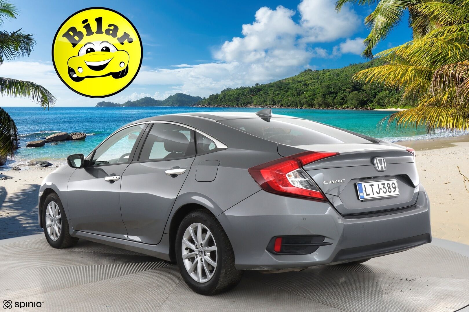 Honda Civic 2018 1,5 HB 182 hv Executive CVT  / Huoltokirja! / ACC! / Panoraama! / - Siisti! / Hyvin pidetty! / Huoltokirja! /