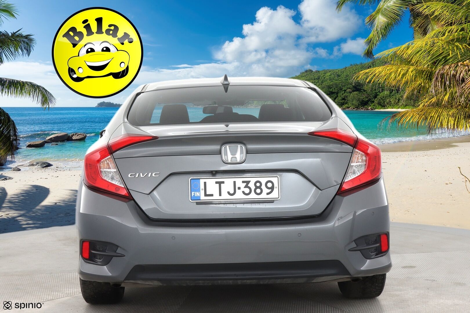 Honda Civic 2018 1,5 HB 182 hv Executive CVT  / Huoltokirja! / ACC! / Panoraama! / - Siisti! / Hyvin pidetty! / Huoltokirja! /