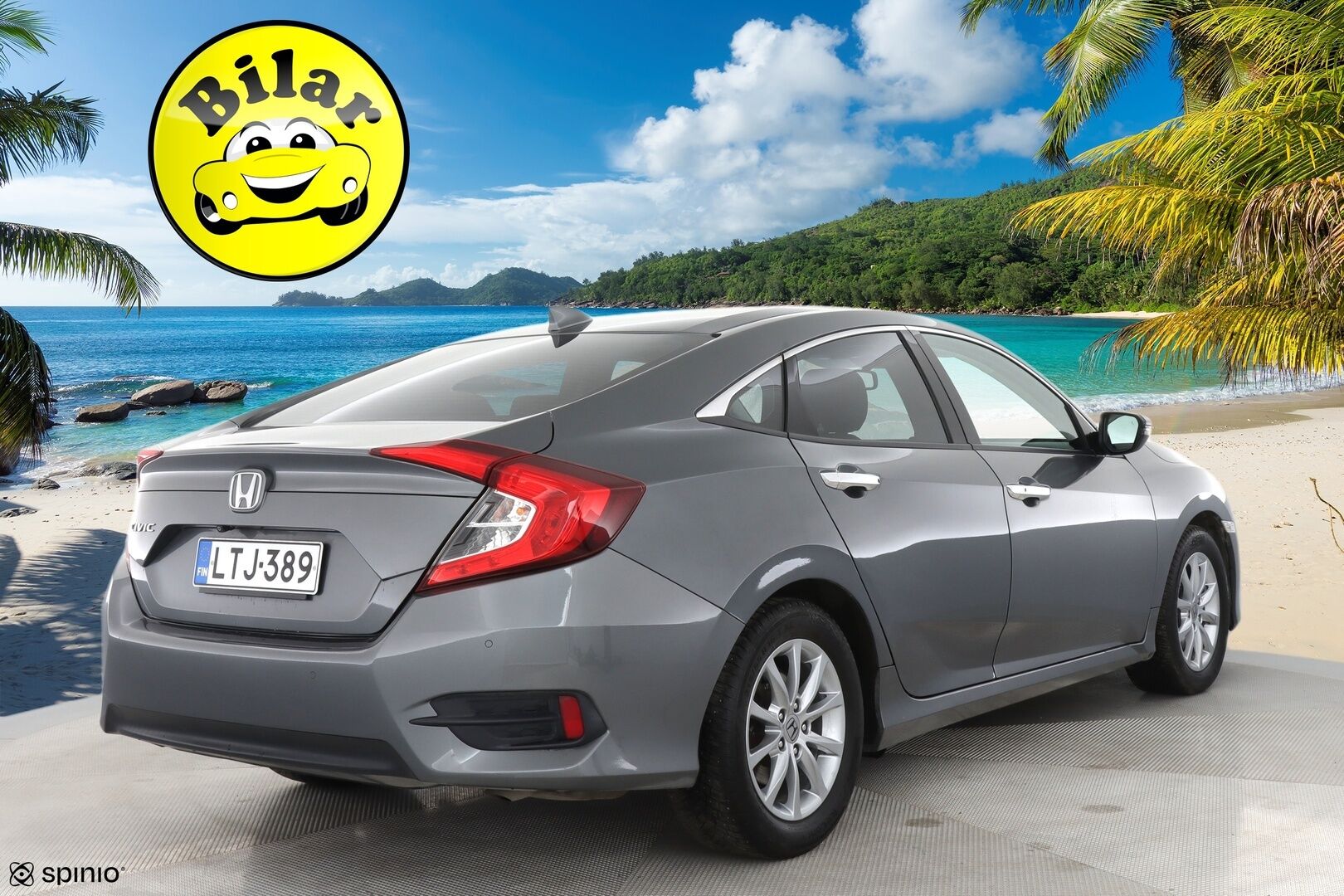 Honda Civic 2018 1,5 HB 182 hv Executive CVT  / Huoltokirja! / ACC! / Panoraama! / - Siisti! / Hyvin pidetty! / Huoltokirja! /