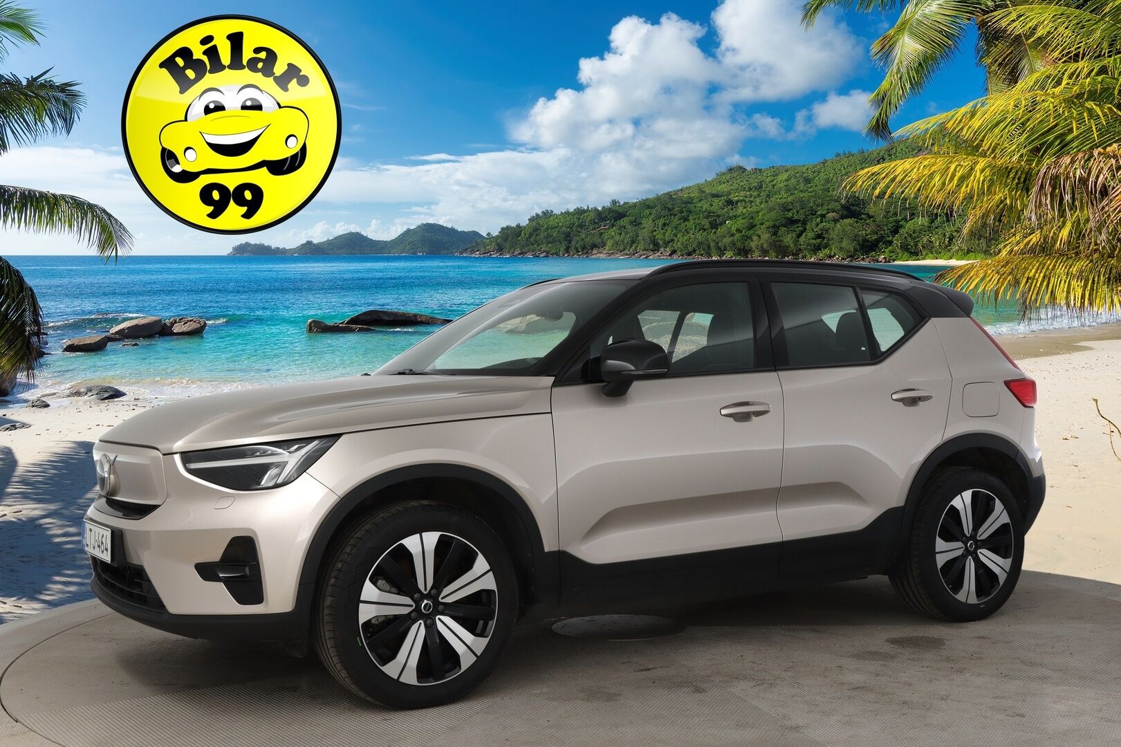 Volvo XC40 2023 Recharge Twin Motor plus *ILP /Koukku /  Pilot Assist / P-kamera / Sporttipenkki Muistilla / Apple&Android / LED-valot* - 3,99 % KORKOTARJOUS TÄHÄN AUTOON - 31.5. ASTI! - *KeylessGo / ALV-vähennyskelpoinen / Facelift / Merkkiliikkeen huoltokirja*