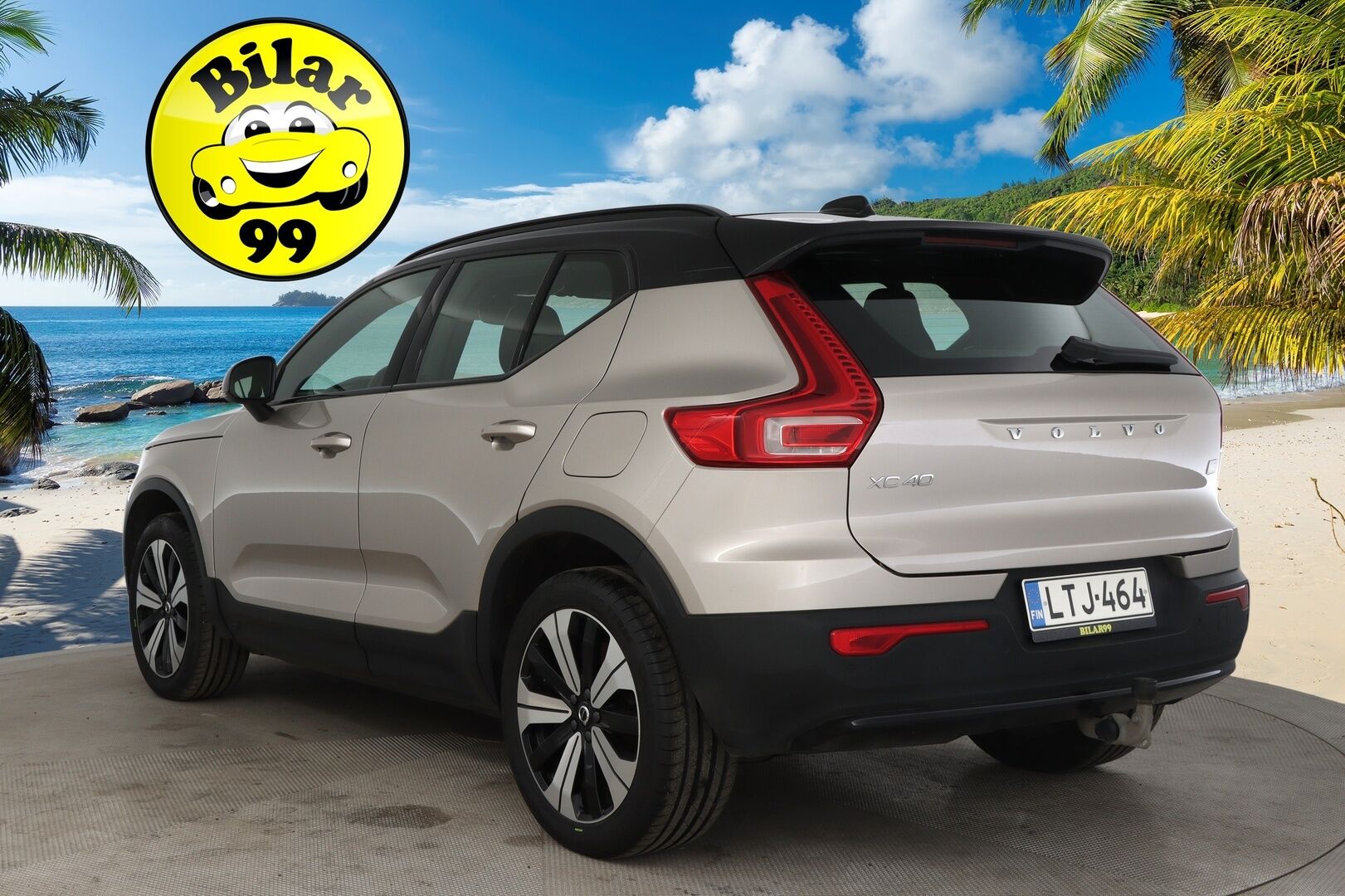 Volvo XC40 2023 Recharge Twin Motor plus *ILP /Koukku /  Pilot Assist / P-kamera / Sporttipenkki Muistilla / Apple&Android / LED-valot* - 3,99 % KORKOTARJOUS TÄHÄN AUTOON - 31.5. ASTI! - *KeylessGo / ALV-vähennyskelpoinen / Facelift / Merkkiliikkeen huoltokirja*