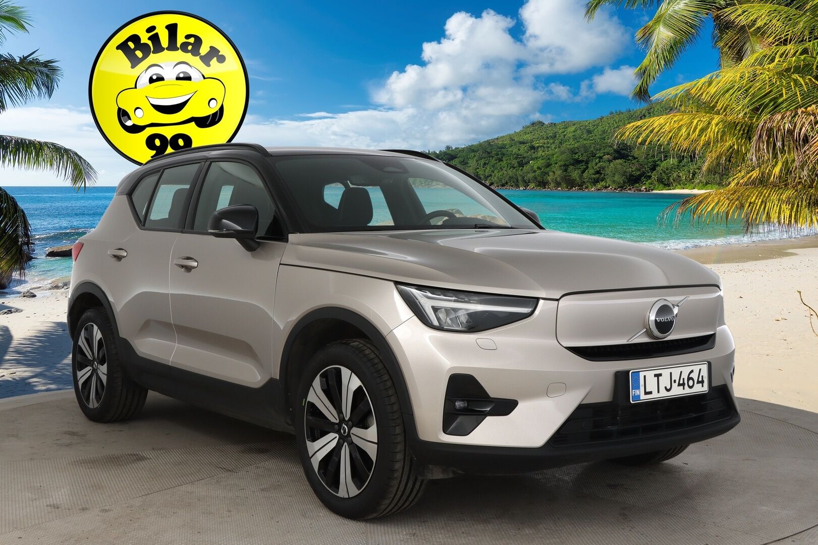 Volvo XC40 2023 Recharge Twin Motor plus *ILP /Koukku /  Pilot Assist / P-kamera / Sporttipenkki Muistilla / Apple&Android / LED-valot* - 3,99 % KORKOTARJOUS TÄHÄN AUTOON - 31.5. ASTI! - *KeylessGo / ALV-vähennyskelpoinen / Facelift / Merkkiliikkeen huoltokirja*