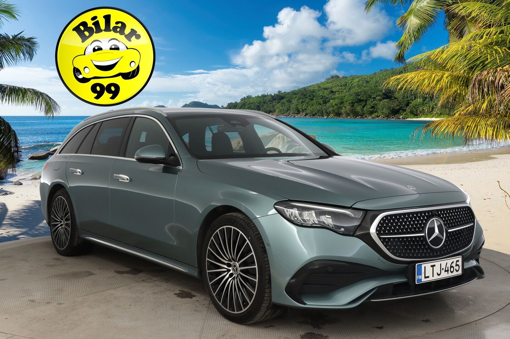 MERCEDES-BENZ E 2024 300 e T A AMG Edition * Distronic Pro / Ilmastoidut nahat /  P-kamera / Koukku / Kaistavahti / LED High Perf. / KeylessGo * - 2,99 % KORKOTARJOUS TÄHÄN AUTOON - * 1om. AMG varusteltu todella komea yksilö. Haluttu kallis väri, 2x renkaat ja vanteet *