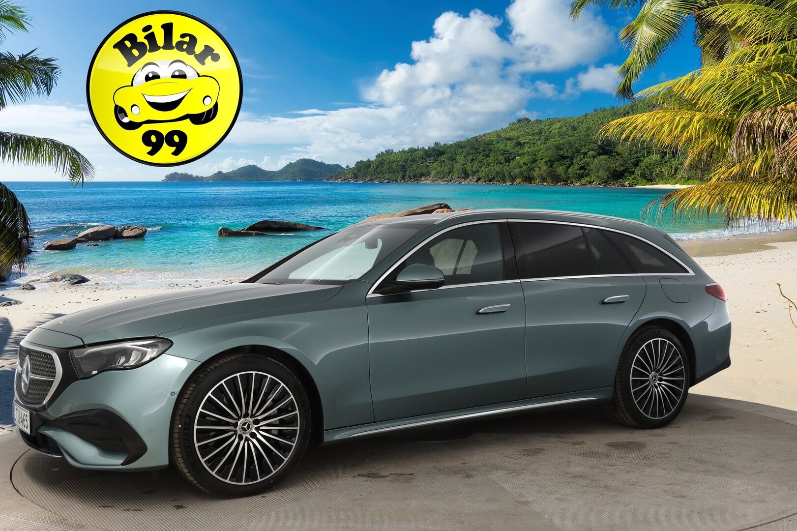 MERCEDES-BENZ E 2024 300 e T A AMG Edition * Distronic Pro / Ilmastoidut nahat /  P-kamera / Koukku / Kaistavahti / LED High Perf. / KeylessGo * - 2,99 % KORKOTARJOUS TÄHÄN AUTOON - * 1om. AMG varusteltu todella komea yksilö. Haluttu kallis väri, 2x renkaat ja vanteet *