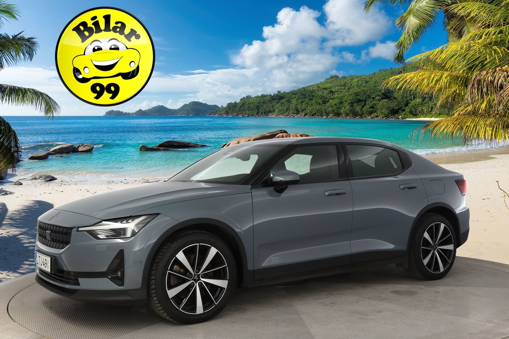 POLESTAR 2 2021 Long Range Dual Motor, 300kW, 78kWh - ACC / Pilot & Plus / Harman/Kardon / 360° / Lasikatto / Pixel led*