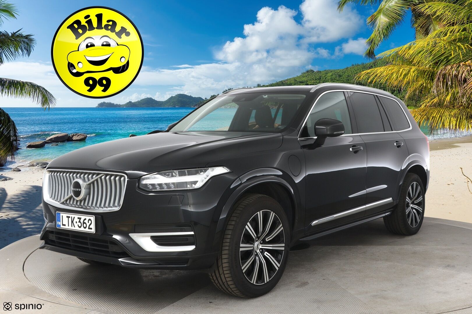 Volvo XC90 2022 T8 AWD Long Range Inscription 7-p.**Webasto / Full-LED / P.Kamera / Adapt.Vakkari / Sporttinahat Muistilla** - 3,99 % KORKOTARJOUS TÄHÄN AUTOON 31.8. ASTI! - Navi / Kaistavahti / 4-Alueinen AC / KeylessGO / 1x Vanteet / 2x Renkaat  / Juuri huollettu!