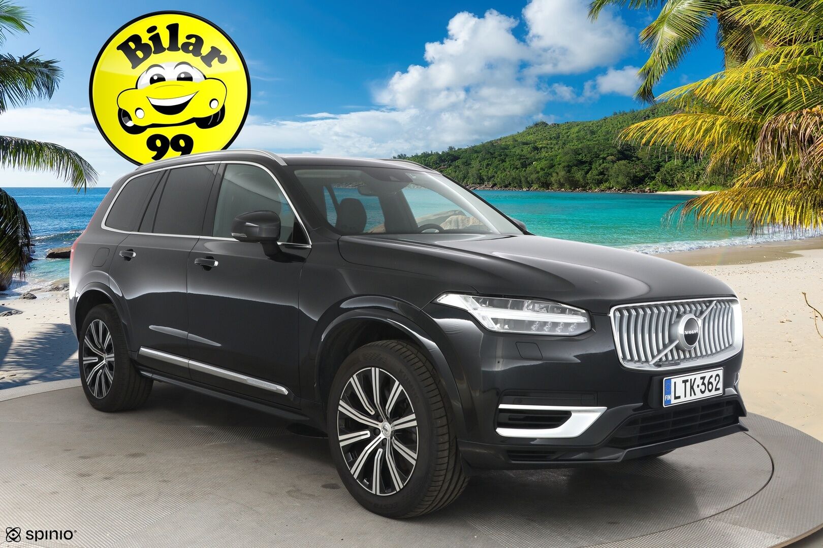Volvo XC90 2022 T8 AWD Long Range Inscription 7-p.**Webasto / Full-LED / P.Kamera / Adapt.Vakkari / Sporttinahat Muistilla** - 3,99 % KORKOTARJOUS TÄHÄN AUTOON 31.8. ASTI! - Navi / Kaistavahti / 4-Alueinen AC / KeylessGO / 1x Vanteet / 2x Renkaat  / Juuri huollettu!