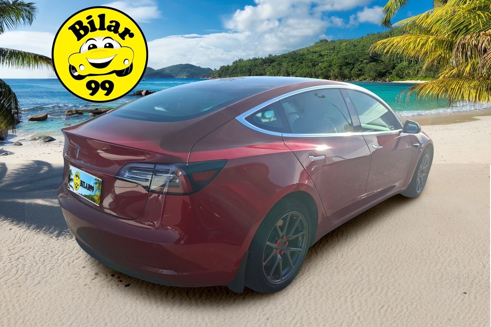 Tesla Model 3 2019 Standard RWD Plus / Autopilot / Navi - Fiksuilla kilsoilla!