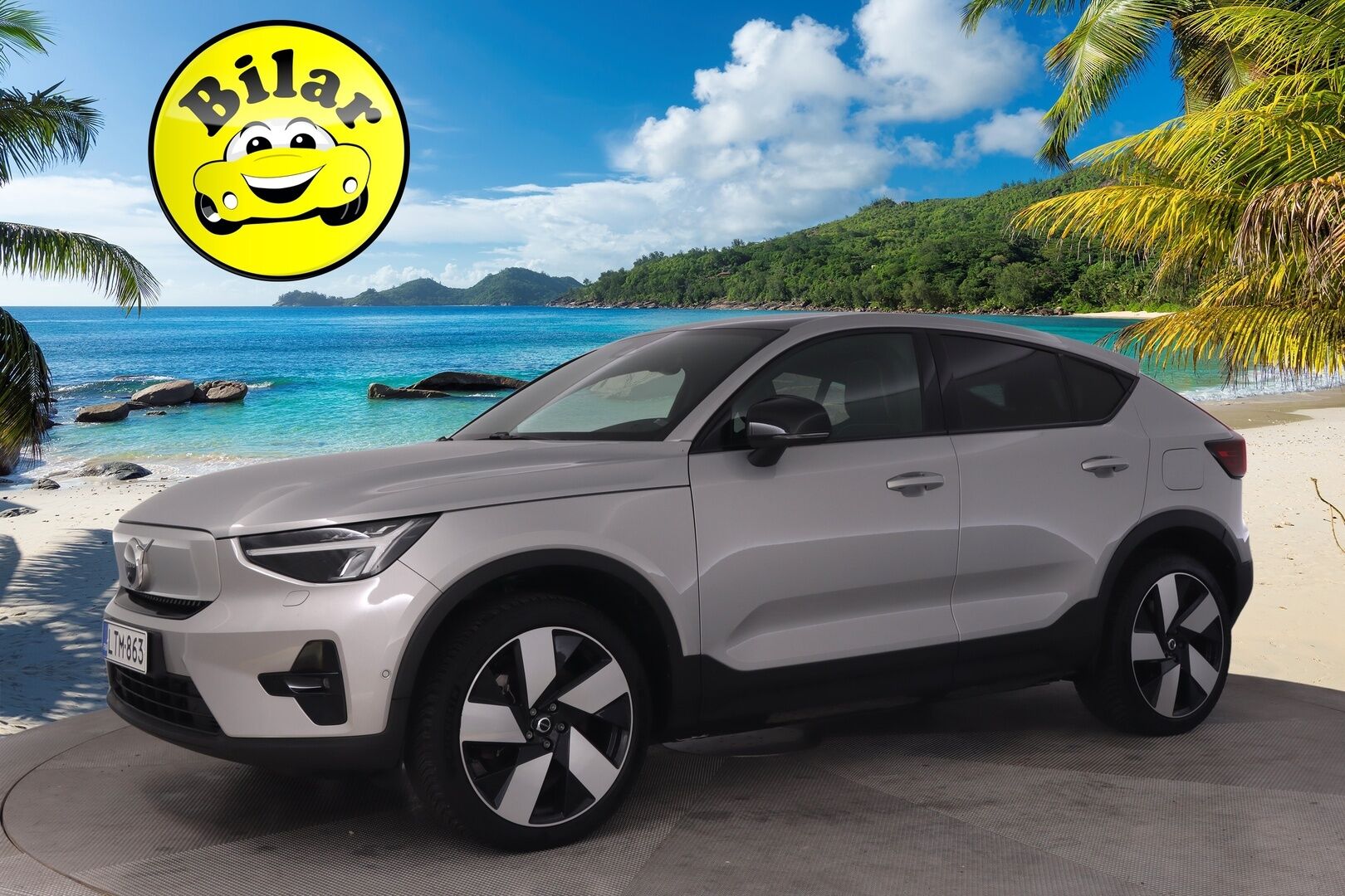 Volvo C40 2023 Recharge Twin Ultimate aut - Vetokoukku | ACC | ILP | Lasikatto | H/K | 360-kamera | Sporttipenkit | Kuskilla Muistipenkki | Ratinlämmitys | LED | Keyless | Apple&Android | 