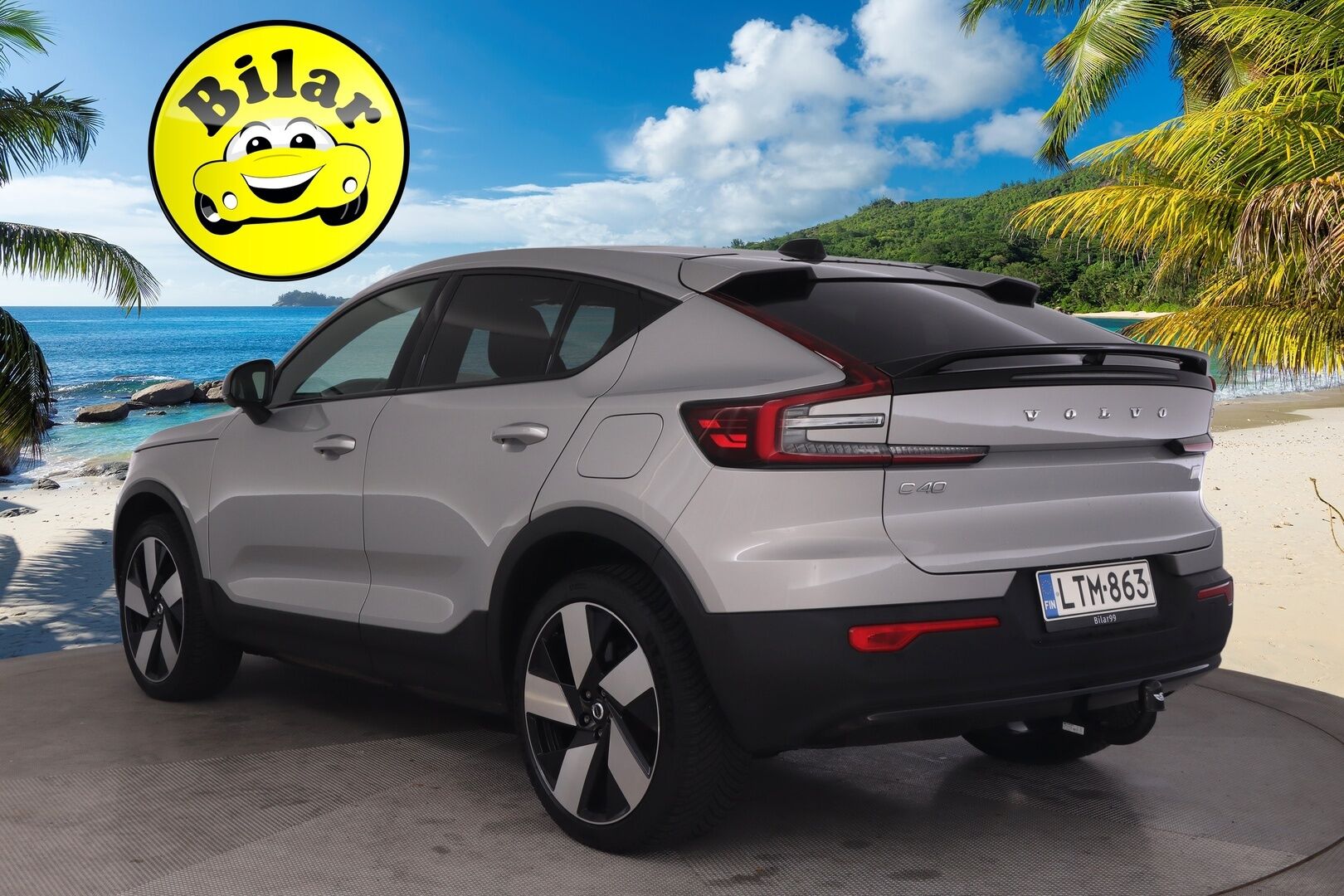 Volvo C40 2023 Recharge Twin Ultimate aut - Vetokoukku | ACC | ILP | Lasikatto | H/K | 360-kamera | Sporttipenkit | Kuskilla Muistipenkki | Ratinlämmitys | LED | Keyless | Apple&Android | 