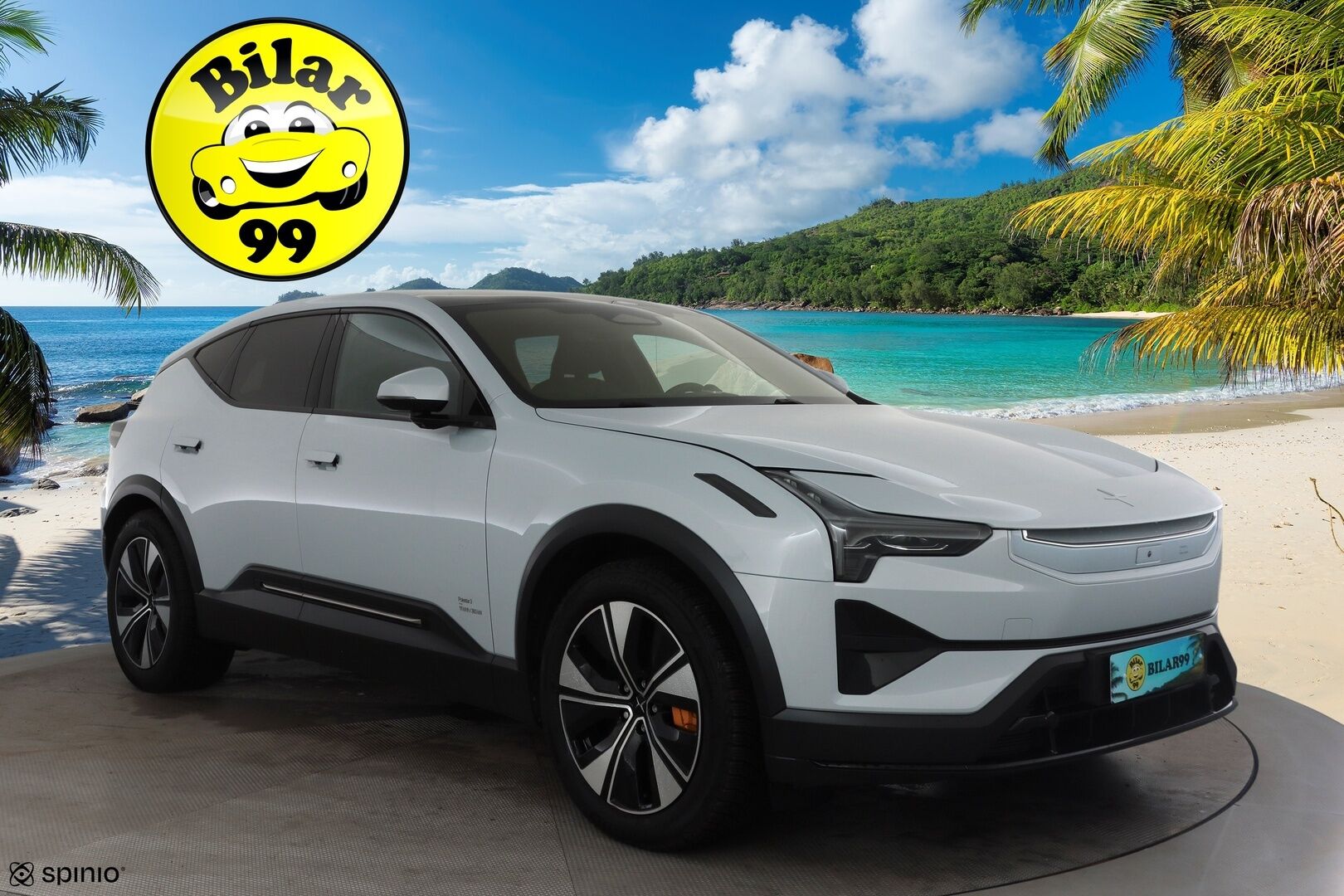 POLESTAR 3 2024 Long Range Dual Motor 111 kWh * Lämpöpumppu / B&W / Adapt.Vakkari / Ilma-Alusta / Navi / Nahkasisusta / Supervarusteet! - Lasikatto / HUD / Kahdet renkaat 