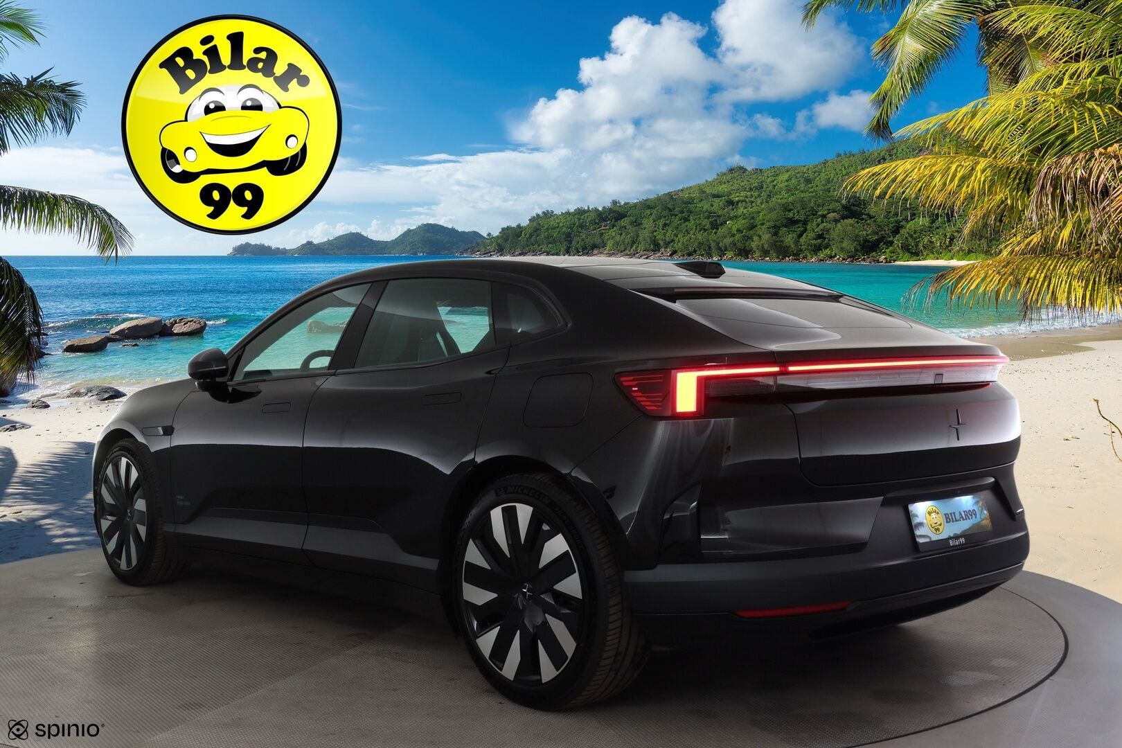 POLESTAR 4 2025 Long Range Single Motor Pro * Pilot&Plus / ILP / ACC / Pixel-LED / H&K / 360° / Sportpenkki Muistilla / Lasikatto * - 2x Vanteet