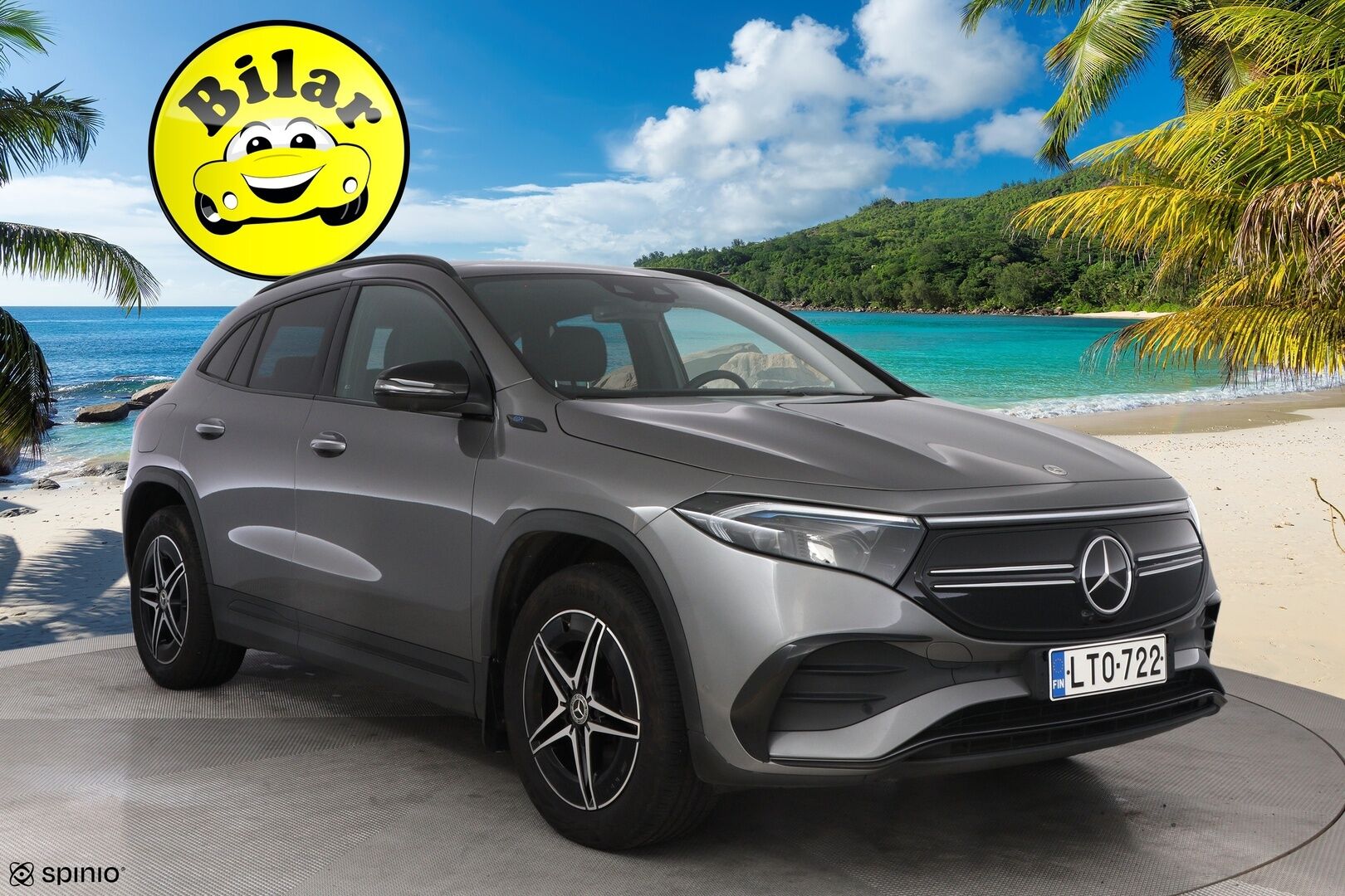Mercedes-Benz EQA 2022 250 Business AMG - Koukku | Distronic Pro | HUD | Panorama | 360° kamera | Midline Sound | Widescreen | Nahka-Alcantara | Supervarusteet!