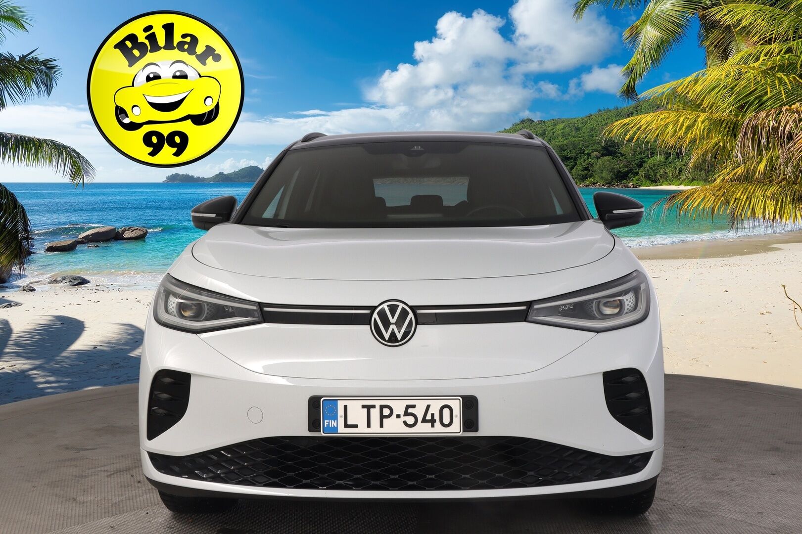 VOLKSWAGEN ID.4 2023 GTX Dual Motor 220kW * ACC / 360° / ILP / Koukku / IQ.Light / Sähköluukku / Navi / KeylessGo * - Akku kuntotarkastettu / Kahdet renkaat aluvanteilla / Merkkihuollettu