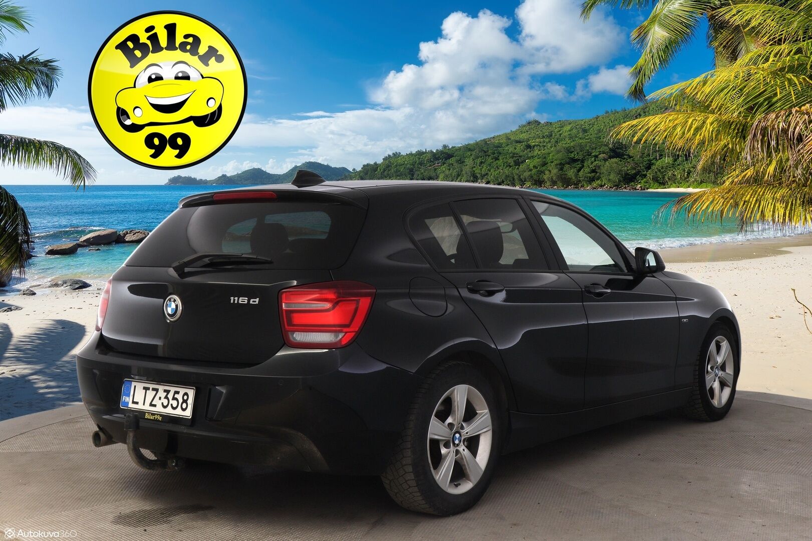 BMW 116 2013 F20 TwinPower Turbo Business Edition Sport - Suomi-auto / Lohkolämmitin / Xenon / P. tutka / Vetokoukku / Sporttipenkit